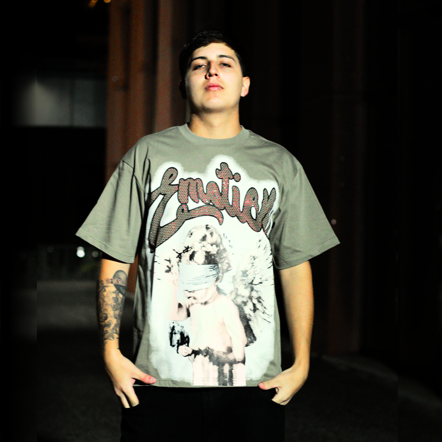POLERA MIXED EMOTION "PAIN"